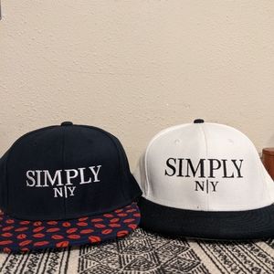 Simply NY new york flat brim snap back hats